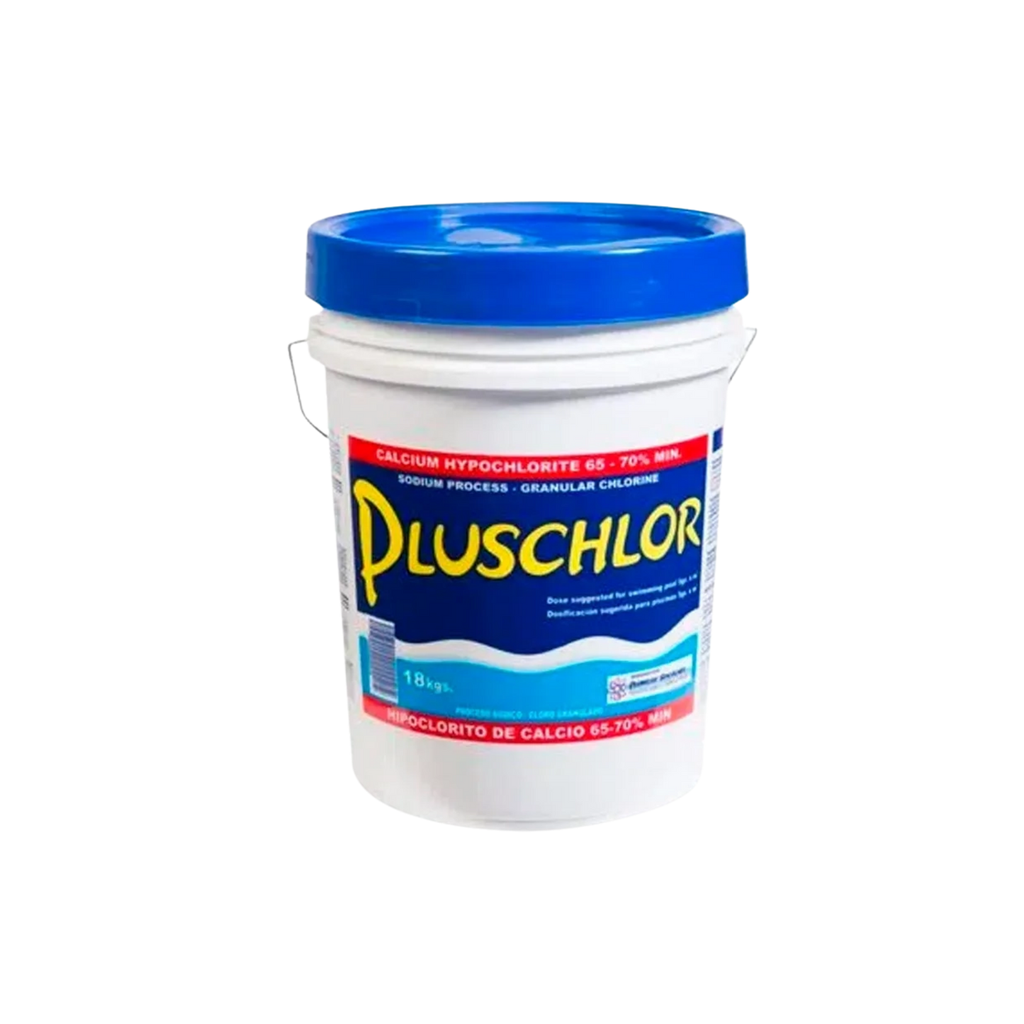 Hipoclorito de Calcio 65% Granulado Pluschlor CN 18 kg