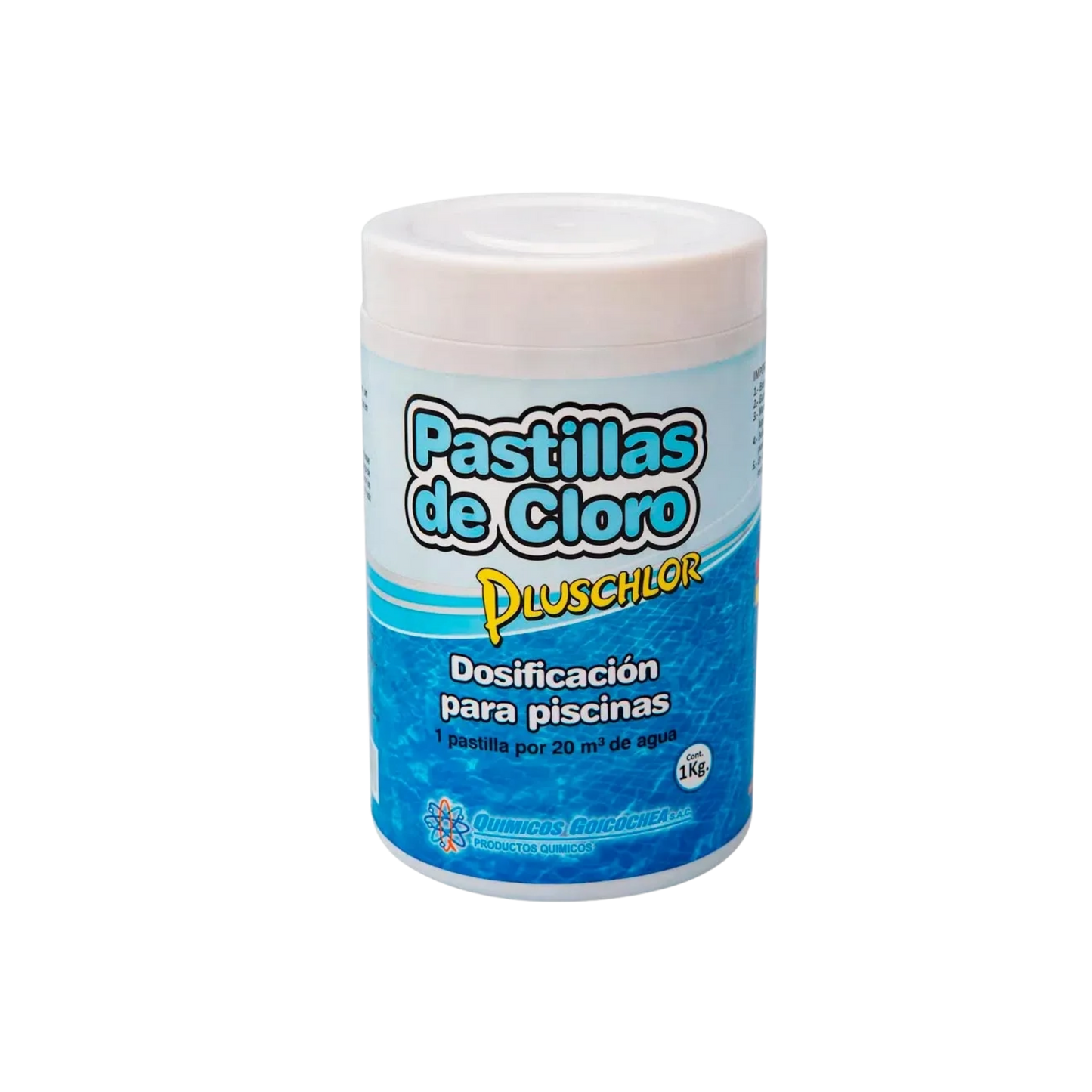 Pastillas de Cloro Pluschlor CN 1 kg